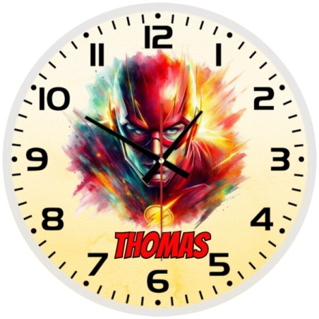 DC Flash Wall Clock