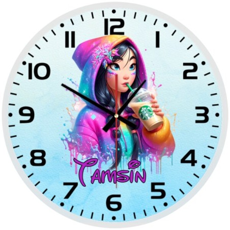 Disney Princess Mulan Wall Clock