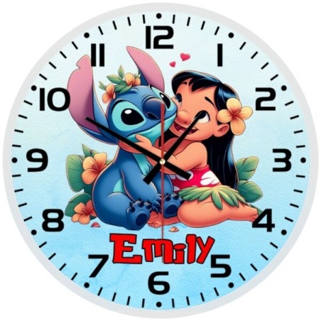 Disney Lilo & Stitch Wall Clock