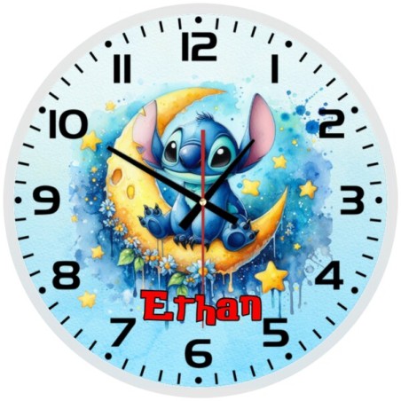 Disney Stitch Wall Clock