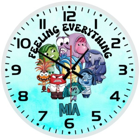 Disney Inside Out Wall Clock