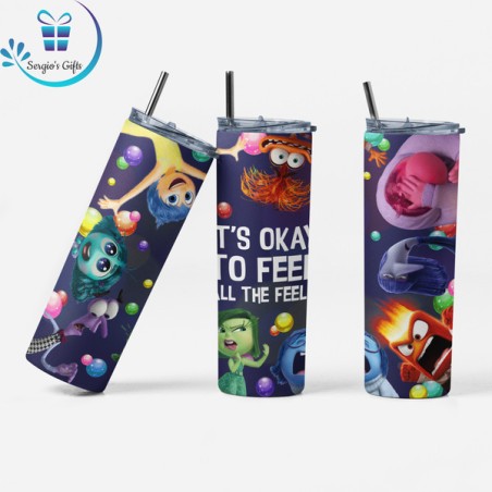 Disney Inside Out Skinny Tumbler