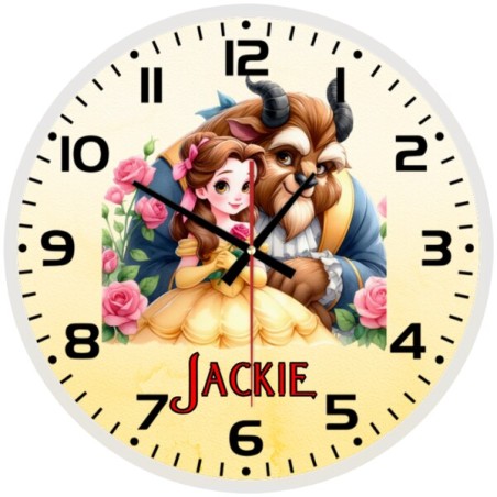 Disney Beauty and the Beast Wall Clock