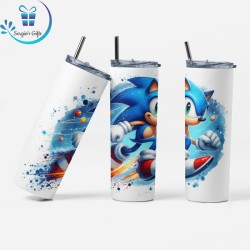 Team Sonic Skinny Tumbler