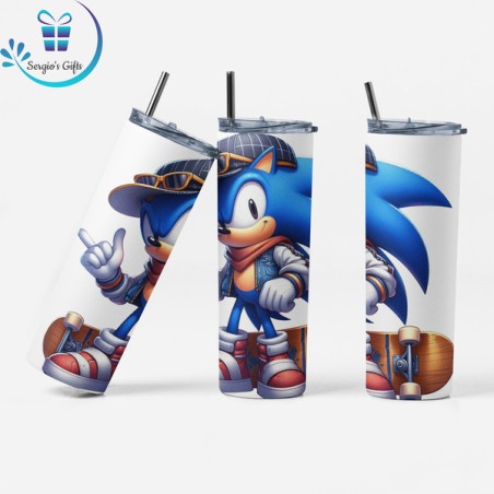 Team Sonic the Hedgehog Skinny Tumbler