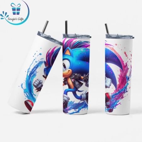 Team Sonic the Hedgehog Punk Skinny Tumbler