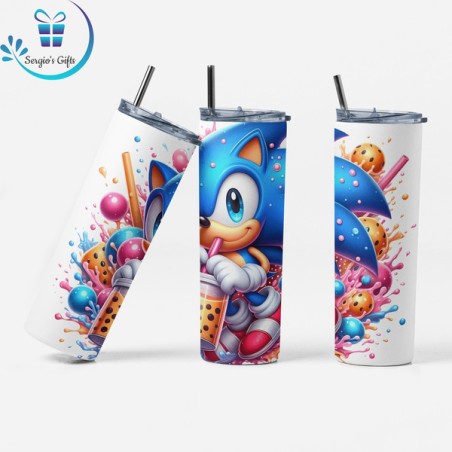 Team Sonic the Hedgehog Skinny Tumbler