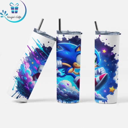 Team Sonic the Hedgehog Skinny Tumbler