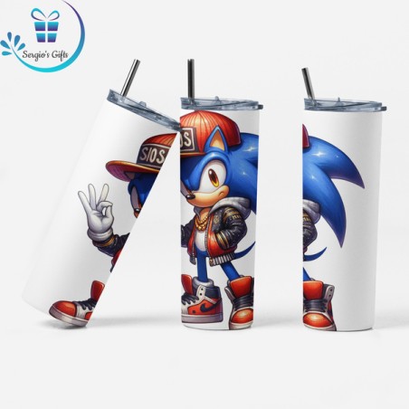 Team Sonic the Hedgehog Skinny Tumbler