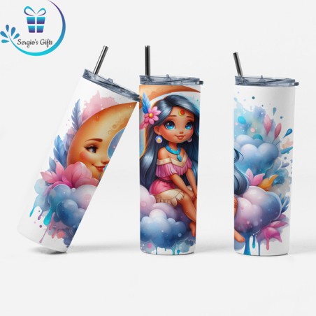 Disney Princess Pocahontas Skinny Tumbler