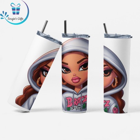 Bratz Ladies Skinny Tumbler