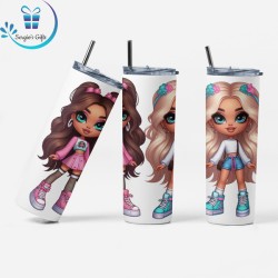 Bratz Ladies Skinny Tumbler