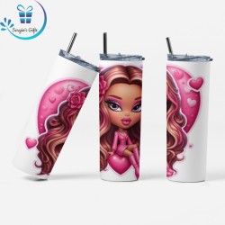 Bratz Ladies Skinny Tumbler