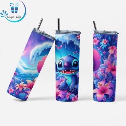 Disney Stitch Skinny Tumbler