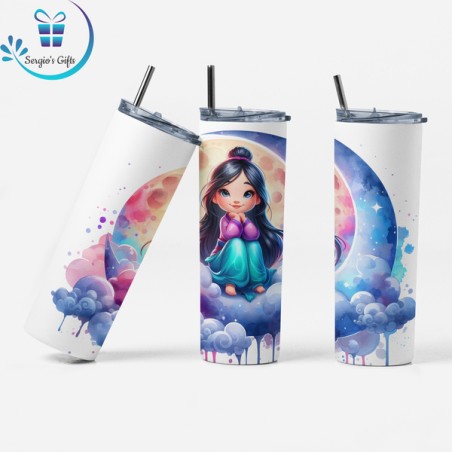 Disney Princess Mulan Skinny Tumbler