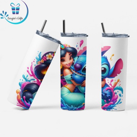 Disney Princess Jasmine Skinny Tumbler