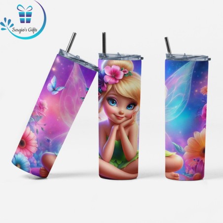 Disney Princess Tinker Bell Skinny Tumbler