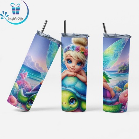 Disney Princess Tinker Bell Skinny Tumbler