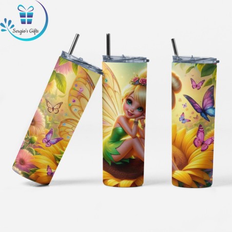 Disney Princess Tinker Bell Skinny Tumbler