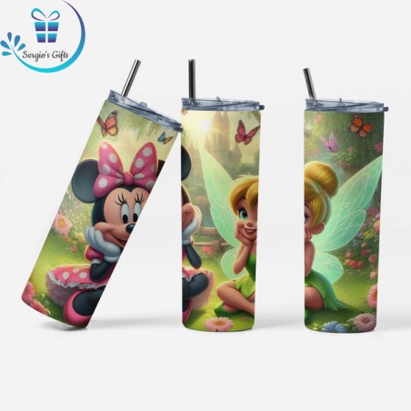 Disney Princess Tinker Bell Skinny Tumbler