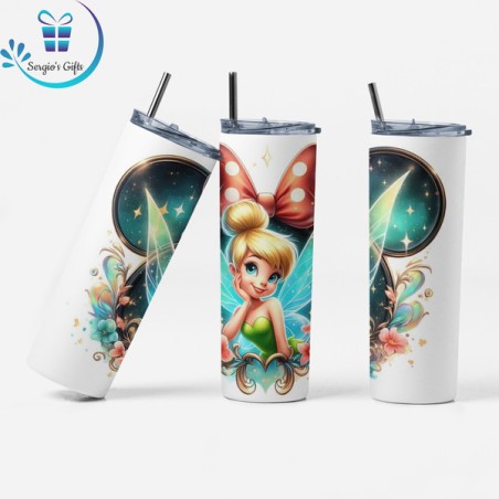 Disney Princess Tinker Bell Skinny Tumbler