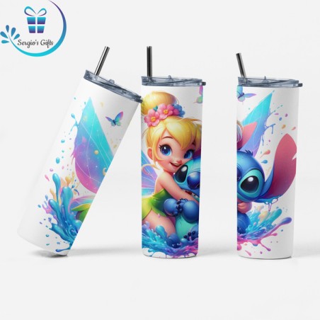 Disney Princess Tinker Bell Skinny Tumbler