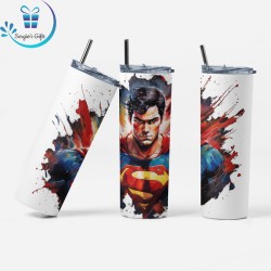 DC Superman Skinny Tumbler