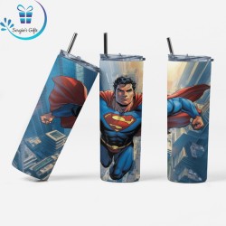 DC Superman Skinny Tumbler