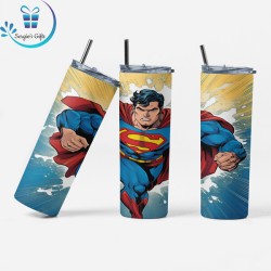 DC Superman Skinny Tumbler