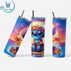 Disney Stitch Skinny Tumbler