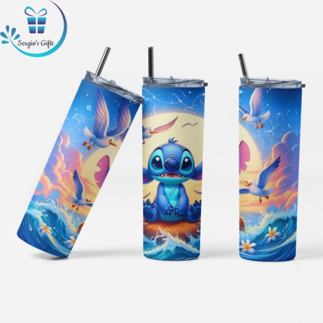 Disney Stitch Skinny Tumbler