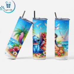 Disney Stitch Skinny Tumbler