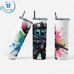 Disney Stitch Skinny Tumbler