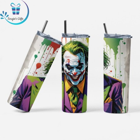 DC Joker Skinny Tumbler