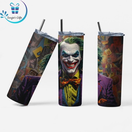 DC Joker Skinny Tumbler