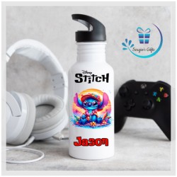 Disney Stitch Straw Bottle