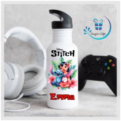 Disney Stitch Straw Bottle