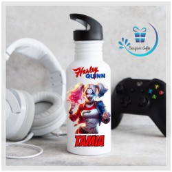 DC Harley Quinn Straw Bottle