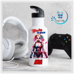 DC Harley Quinn Straw Bottle