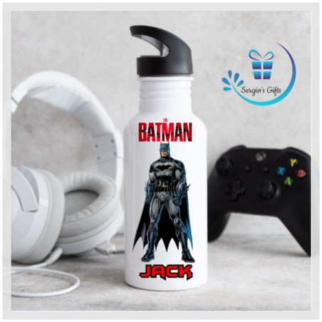 DC Batman Straw Bottle