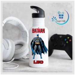 DC Batman Straw Bottle