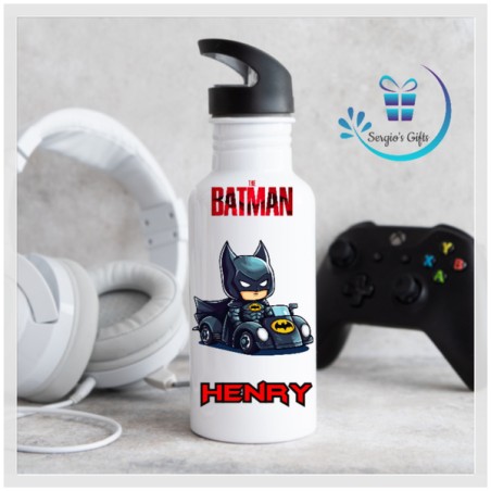 DC Batman Straw Bottle