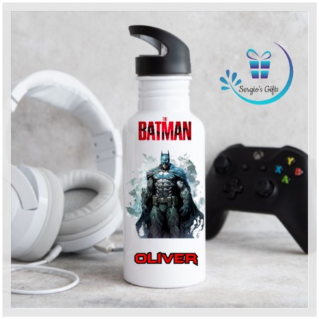 DC Batman Straw Bottle