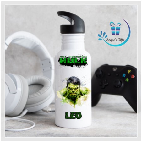 Marvel The Incredible Hulk Straw Bottle