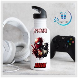 Marvel Spider-Man Straw Bottle