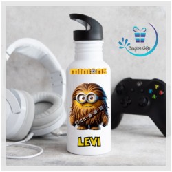 Chewbacca Minions Straw Bottle