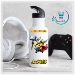 Thor Minions Straw Bottle