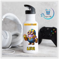 Thanos Minions Straw Bottle