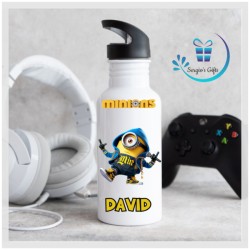 Minions Straw Bottle