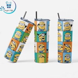 Minions Skinny Tumbler